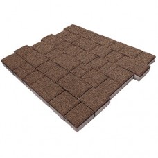 Тротуарная плитка Инсбрук Инн, 60 мм, коричневый, native