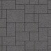 Тротуарная плитка Инсбрук Альпен, 40 мм, серый, native