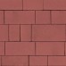 Тротуарная плитка Инсбрук Тироль, 60 мм, красный, гладкая