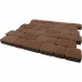 Тротуарная плитка Инсбрук Альт, 60 мм, коричневый, гладкая