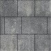 Тротуарная плитка SteinRus Тротуарная плитка Инсбрук Ланс, 60 мм, ColorMix Актау, бассировка