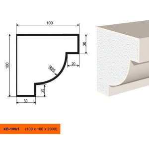 Карниз КВ-100/1