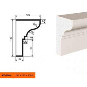 Карниз КВ-180/4
