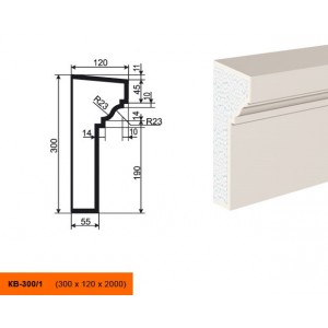 Карниз КВ-300/1