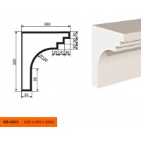 Карниз КВ-320/2