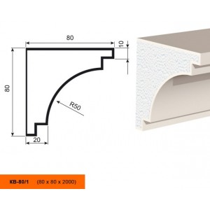Карниз КВ-80/1