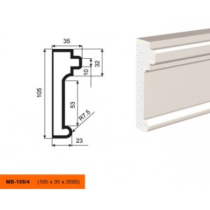 Молдинг МВ-105/4