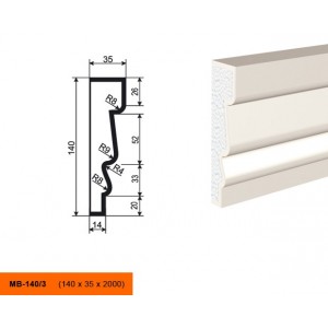 Молдинг МВ-140/3