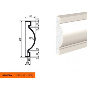 Молдинг МВ-200/4