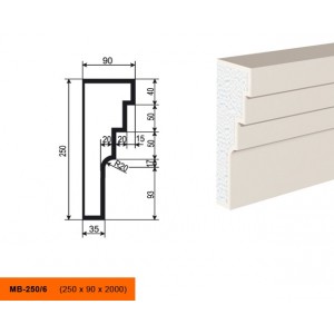 Молдинг МВ-250/6