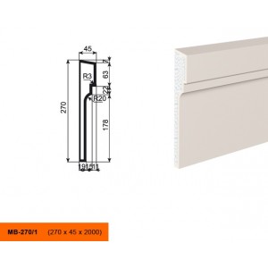 Молдинг МВ-270/1