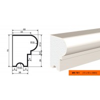 Молдинг МВ-75/1