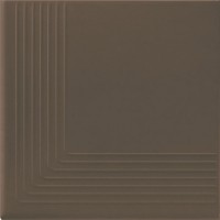 Simple brown stopnica narozna 30x30