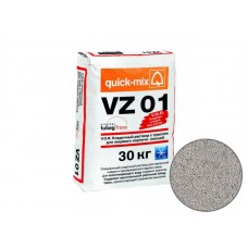 Зимний кладочный раствор quick-mix VZ01 T для кирпича, стально-серый