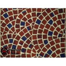 Клинкерная брусчатка мозаика Feldhaus Klinker M405DF gala alea, DF (мозаика) 240x118x52 мм