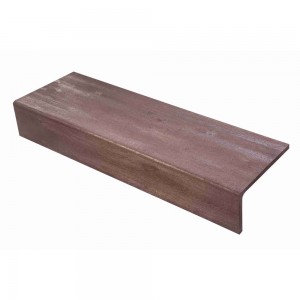 Дерево Ступень Коричневый 121x38