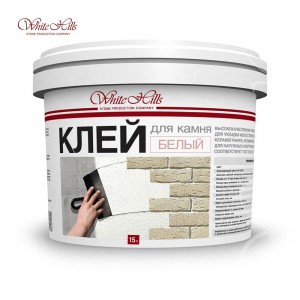 Клей для камня White Hills белый 15 кг