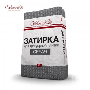 Затирка для тротуарной плитки White Hills серая 25 кг
