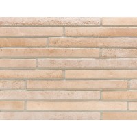 Фасадная плитка (ригель)  Stroeher Riegel-50 454 creme-weiss, ригель 490x40x14 мм