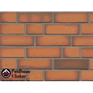 Клинкерная плитка Feldhaus Klinker R718NF accudo terracotta vivo, NF14 240x71x14 мм