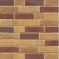 Клинкерный кирпич MUHR NF 19 Rubin beige-nuanciert geflammt rustik, NF 240x115x71 мм