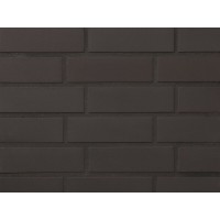 Клинкерная фасадная плитка Stroeher Keravette 330 graphit, DF8 240x52x8 мм