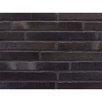 Фасадная плитка (ригель)  Stroeher Glanzstucke №6, DF длинный формат 440x52x14 мм