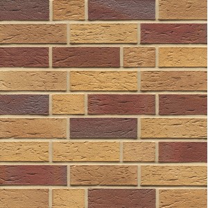 Клинкерная плитка MUHR NF 19 Rubin beige-nuanciert geflammt rustik, NF22 240x22x71