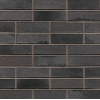 Клинкерный кирпич MUHR NF 15 Schwarz-bunt edelglanz glatt, NF 240x115x71 мм