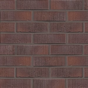 Клинкерный кирпич MUHR NF 10 Violettblau geflammt Raustrich, NF 240x115x71 мм