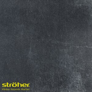 Клинкерная напольная плитка Stroeher AERA T 717 anthra 30x30, 294x294x10 мм