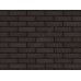 Плитка для вентфасада King Klinker 18 Volcanic black с затиркой, 240x71x14 мм