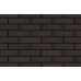 Плитка для вентфасада King Klinker 18 Volcanic black с затиркой, 240x71x14 мм