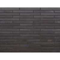 Плитка для вентфасада King Klinker LF05 Black heart с затиркой, 240x71x14 мм