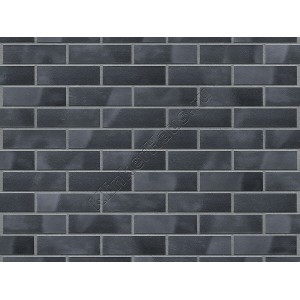 Плитка для вентфасада King Klinker 32 Black Pearl с затиркой, 240x71x14 мм