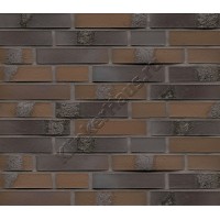 Клинкерный кирпич для фасада Feldhaus klinker K564DF carbona geo maritim, DF 240x115x52 мм