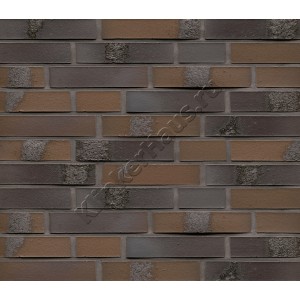 Клинкерный кирпич для фасада Feldhaus klinker K564DF carbona geo maritim, DF 240x115x52 мм