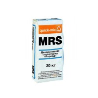 MRS Декоративная штукатурка «Короед» quick-mix, 1,5 мм, белая