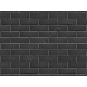 Плитка для вентфасада King Klinker 26 Black Stone с затиркой, 240x71x14 мм