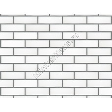 Плитка для вентфасада King Klinker 29 Just White с затиркой, 240x71x14 мм