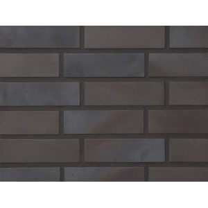 Клинкерная фасадная плитка Stroeher Keravette 336 metallic schwarz, арт. 2110, NF11 240x71x11 мм
