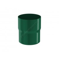 Соединитель трубы муфта Aquasystem D100 мм, GreenCoat Pural BT, RAL 6005 (зеленый)