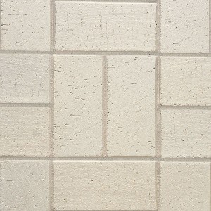 Клинкерная брусчатка Roben Schwabing cremeweiss, gefast, 200x100x40 мм
