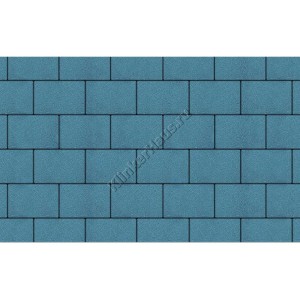 Тротуарная плитка Выбор Гранит ЛА-ЛИНИЯ, Б.1.П.8, цвет Синий, 300x200x80 мм