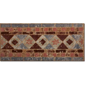 Tabica Romanico Vega Rojo 15x33