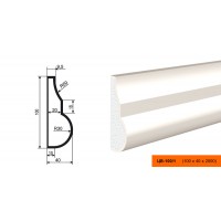 Молдинг цокольный ЦВ-100/1