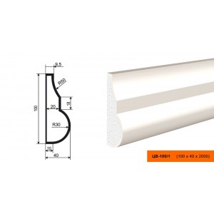 Молдинг цокольный ЦВ-100/1