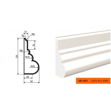 Молдинг цокольный ЦВ-120/1