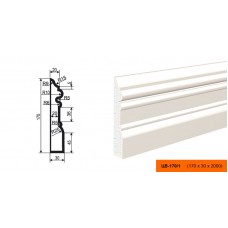 Молдинг цокольный ЦВ-170/1