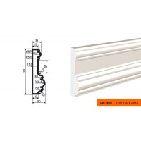 Молдинг цокольный ЦВ-190/1